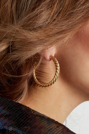 earrings twisted medium h5 Picture3
