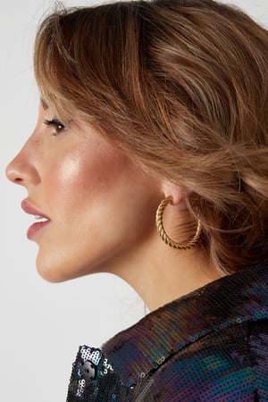 earrings twisted medium h5 Picture4