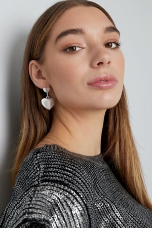 double heart earrings h5 Picture4
