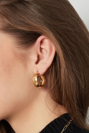 round earrings with small structure h5 Picture3