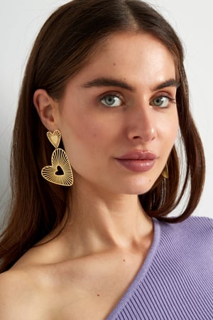 double heart earrings h5 Picture4