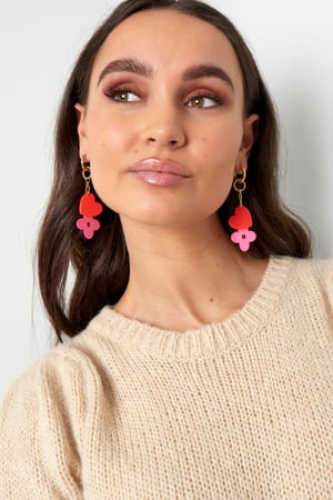 Earrings dare to dream - green purple h5 Picture2