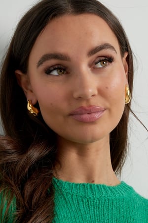 dented drop earrings h5 Picture2