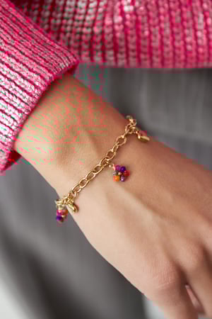 renkli charm'lı charm bileklik h5 Resim2