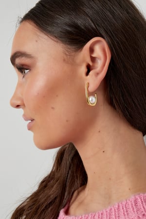 earrings half moon pearl h5 Picture4
