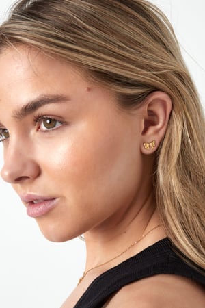 ear studs cute bow h5 Picture2