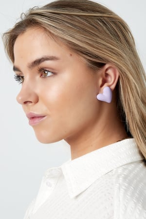Colorful love earrings h5 Picture4