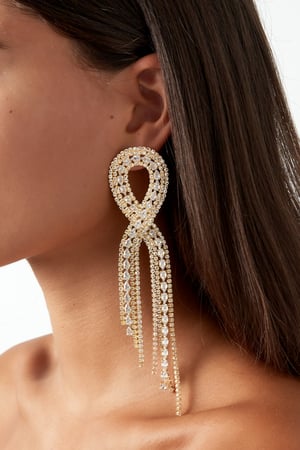 glimmering ribbon earrings h5 Picture2