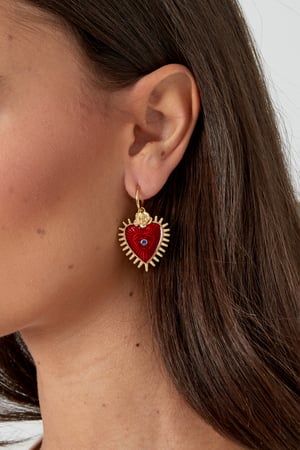 orecchini rose al mio cuore h5 Immagine3