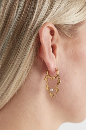 earrings chain of hearts h5 Picture4