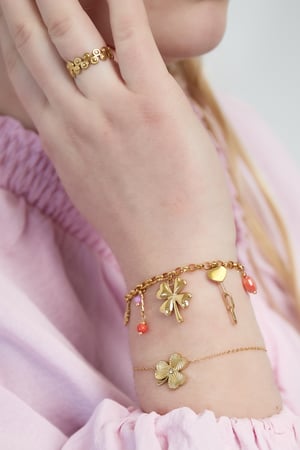 Glücksbringer Armband - Silberfarben h5 Bild2