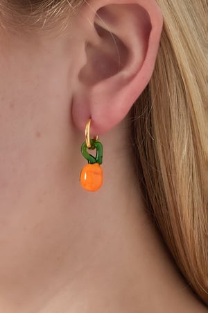 Orange blossom Earrings h5 Picture2