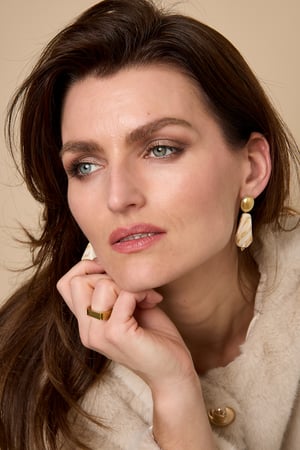 Ohrringe in Natursteinoptik h5 Bild2