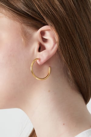 Classic hoop Clip Earrings h5 Picture2