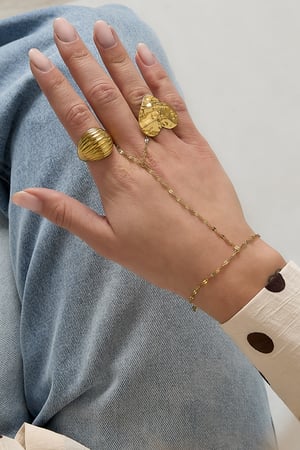 Handkette mit dicker Kette h5 Bild2