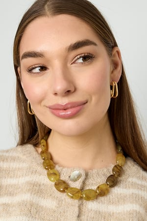 Edelstahl-Creolen aus der Casual Daily Simple Serie – Damenschmuck h5 Bild2