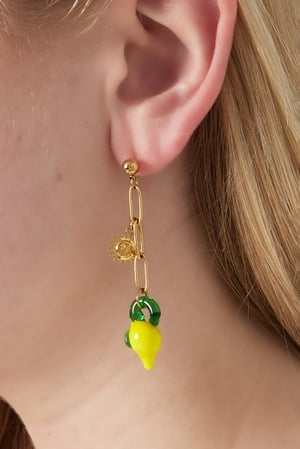 Lemon sun earrings h5 Picture2