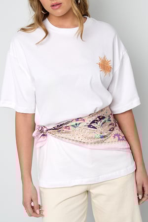 Summer scarves Flower Casual Polyester Daily Accessories h5 Picture4