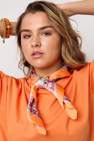 Summer scarves Flower Casual Polyester Daily Accessories h5 Picture3