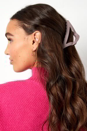 Hair clip matte triangle h5 Picture2