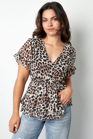 Oberteil mit Schößchen und Leopardenmuster h5 Bild4