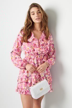 Flower-Power kleiden Blau S h5 Bild3