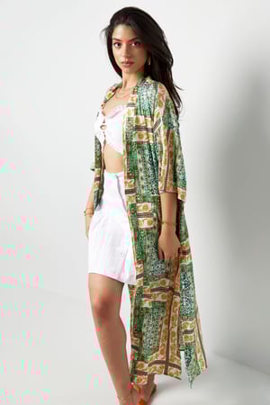 Kimono-Busty-Print – Orange h5 Bild4