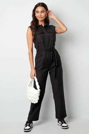 Mono sin mangas con bolsillos - blanco roto h5 Imagen6