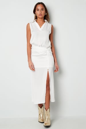 Long skirt knotted h5 Picture3
