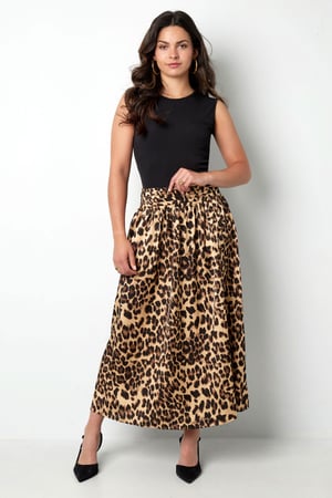 Long leopard print skirt h5 Picture8