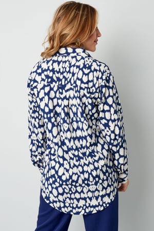 Chemisier imprimé panthère rouge h5 Image8