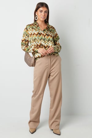 Bluse mit Zickzackmuster h5 Bild4