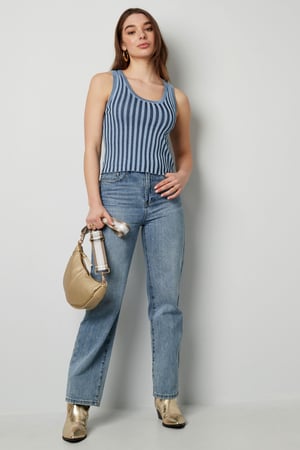 Top senza maniche a righe piccolo – rosa h5 Immagine3