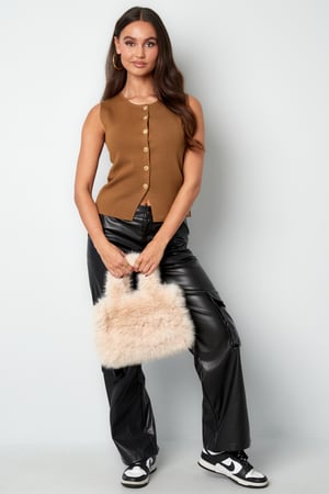 Top Knots about you - Bianco sporco h5 Immagine6
