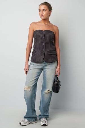 Pinstripe Corset Top h5 Picture6