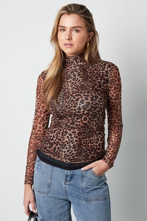 Netzoberteil mit Leopardenmuster h5 Bild4