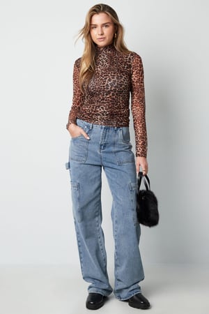 Netzoberteil mit Leopardenmuster h5 Bild5