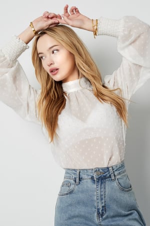 Blouse with dots h5 Picture3