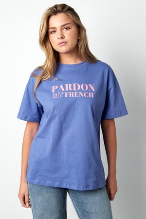 T-shirt pardon my french h5 Picture5