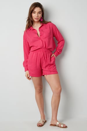 Pantaloncini a righe - bianchi h5 Immagine5