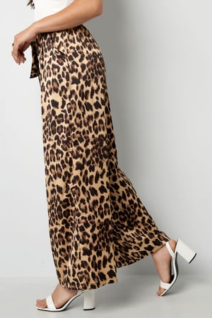 Wide trousers leopard print h5 Picture6