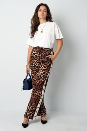 Wild Leopard trousers with stripes h5 Picture5