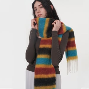 1 Piece Strip Women's Winter Scarve h5 Picture5
