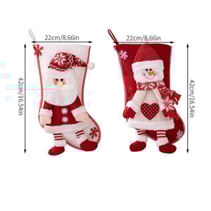1 Piece Cute Christmas Decorative Stocking h5 Picture4