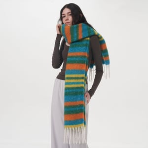1 Piece Strip Women's Winter Scarve h5 Picture2