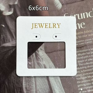 Jewelry Packaging Cards h5 