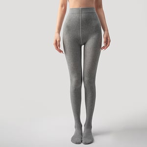 Collant femme en pur coton extensible, couleur unie (1 pièce) h5