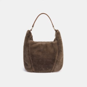 1 Piece Simple Furry  Solid Color Women's Shoulder Bags h5 Picture3