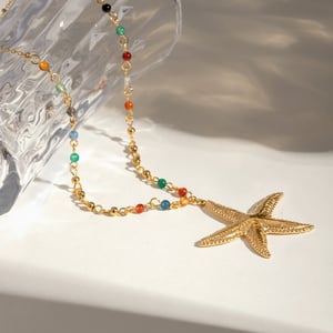 1 piece simple series vacation turtle stainless steel  gold plated women pendant necklaces h5 Picture3