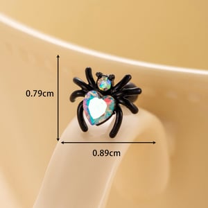 1 Piece Simple Series Classic Animal Titanium Steel No Plating Material Zircon Women Stud Earrings h5 Picture5